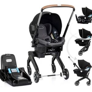 Black Doona Infant Car Seat & Stroller